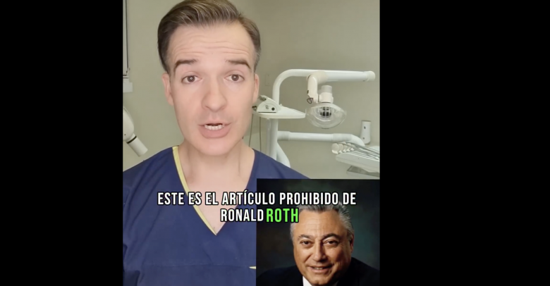 Tenemos aquí el artículo que el Dr Daniel Segovia menciona en su video sobre el Dr. Roth… ¿te gustaría leerlo?